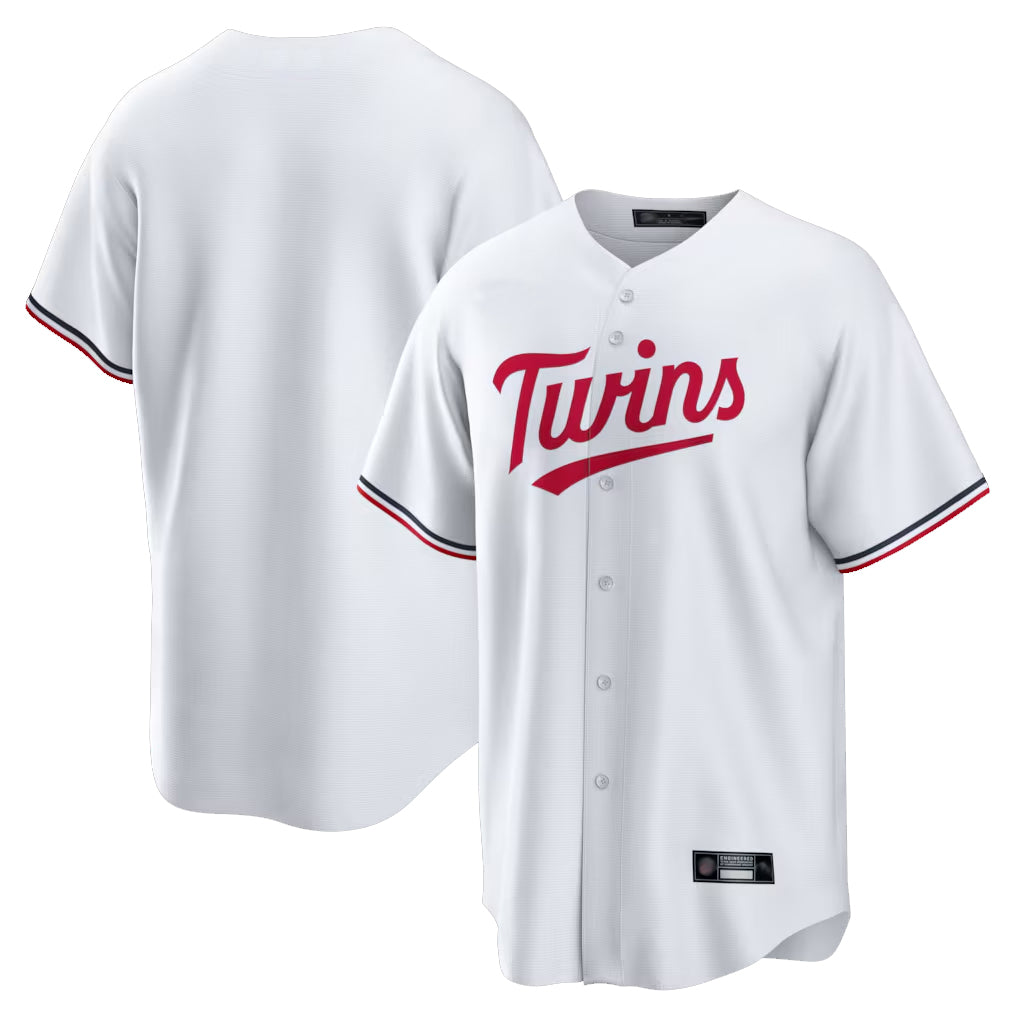 Friene M.Twins ## Twins Blank Player White Home Game Stitched Jerseys
