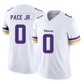 Friene M.Vikings #0 Ivan Pace Jr. Player White Limited Vapor F.U.S.E. Home Game Stitched Jerseys