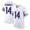Friene M.Vikings #14 Jauan Jennings Player White Alternate Legend Home Game Stitched Jerseys
