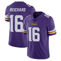 Friene M.Vikings #16 Will Reichard Player Purple Limited Vapor Untouchable Home Game Stitched Jerseys