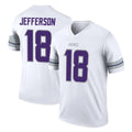 Friene M.Vikings #18 Justin Jefferson Player White Alternate Legend Home Game Stitched Jerseys