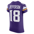 Friene MN.Vikings #18 Justin Jefferson Purple Team Vapor F.U.S.E. Elite Stitched Jerseys