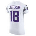 Friene MN.Vikings #18 Justin Jefferson White Alternate Vapor F.U.S.E. Elite Player Jersey American Stitched Jerseys