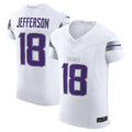 Friene MN.Vikings #18 Justin Jefferson White Alternate Vapor F.U.S.E. Elite Player Jersey American Stitched Jerseys