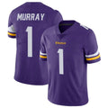 Friene M.Vikings #1 Kyler Murray Player Purple Limited Vapor Untouchable Home Game Stitched Jerseys