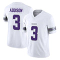 Friene M.Vikings #3 Jordan Addison Player White Limited Alternate Vapor F.U.S.E. Home Game Stitched Jerseys