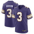 Friene MN.Vikings #3 Jordan Addison Purple Classic Player Game Jersey American Stitched Jerseys