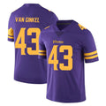 Friene M.Vikings #43 Andrew Van Ginkel Player Purple Limited Color Rush Home Game Stitched Jerseys
