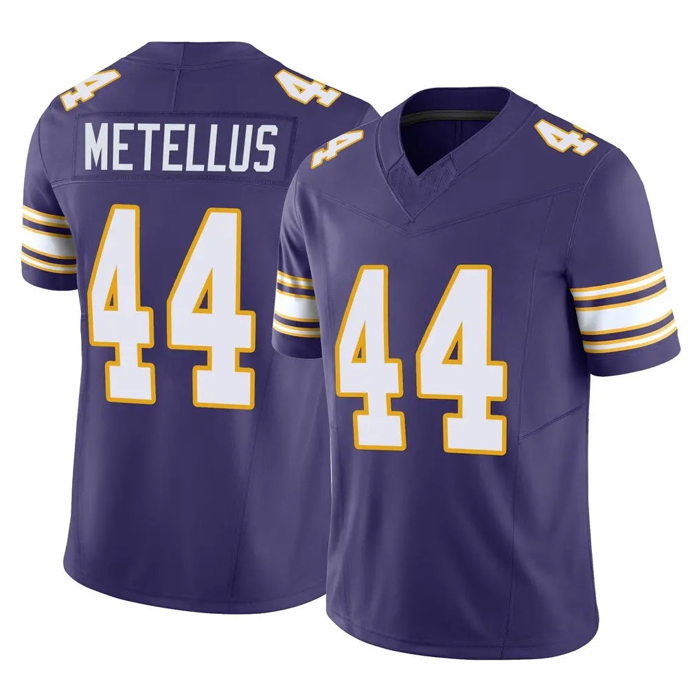 Friene M.Vikings #44 Josh Metellus Player Purple Limited Classic Vapor F.U.S.E. Home Game Stitched Jerseys