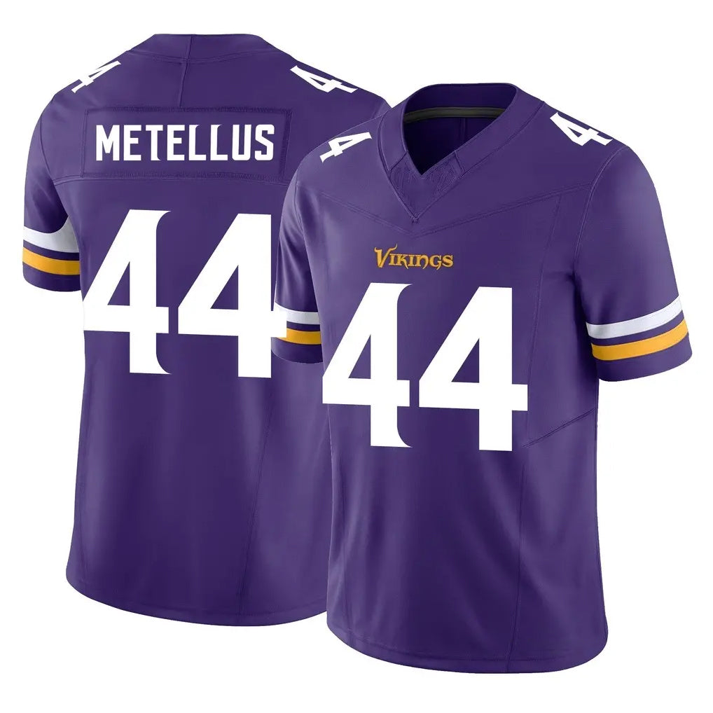 Friene M.Vikings #44 Josh Metellus Player Purple Limited Vapor F.U.S.E. Home Game Stitched Jerseys