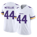Friene M.Vikings #44 Josh Metellus Player White Limited Vapor F.U.S.E. Home Game Stitched Jerseys