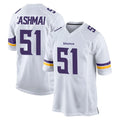 Friene M.Vikings #51 Blake Cashman Player White Home Game Stitched Jerseys