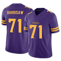 Friene M.Vikings #71 Christian Darrisaw Player Purple Limited Alternate Vapor F.U.S.E. Home Game Stitched Jerseys