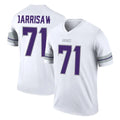Friene M.Vikings #71 Christian Darrisaw Player White Alternate Legend Home Game Stitched Jerseys