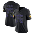 Friene M.Vikings #75 Brian O'Neill Player Black Impact LImited Home Game Stitched Jerseys