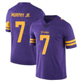 Friene M.Vikings #7 Byron Murphy Jr. Player Purple Limited Color Rush Home Game Stitched Jerseys