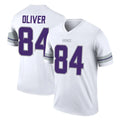 Friene M.Vikings #84 Josh Oliver Player White Alternate Legend Home Game Stitched Jerseys