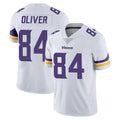 Friene M.Vikings #84 Josh Oliver Player White Limited Vapor Untouchable Home Game Stitched Jerseys