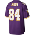 Friene M.Vikings #84 Randy Moss Mitchell & Ness Purple Legacy Replica Puhic Stitched Jerseys