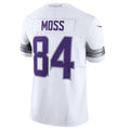 Friene M.Vikings #84 Randy Moss White Alternate Retired Player Game Jersey American Stitched Jerseys