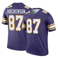 Friene M.Vikings #87 T.J. Hockenson Player Purple Limited Classic Home Game Stitched Jerseys