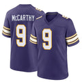 Friene M.Vikings #9 J.J. McCarthy Player Purple Classic Home Game Stitched Jerseys