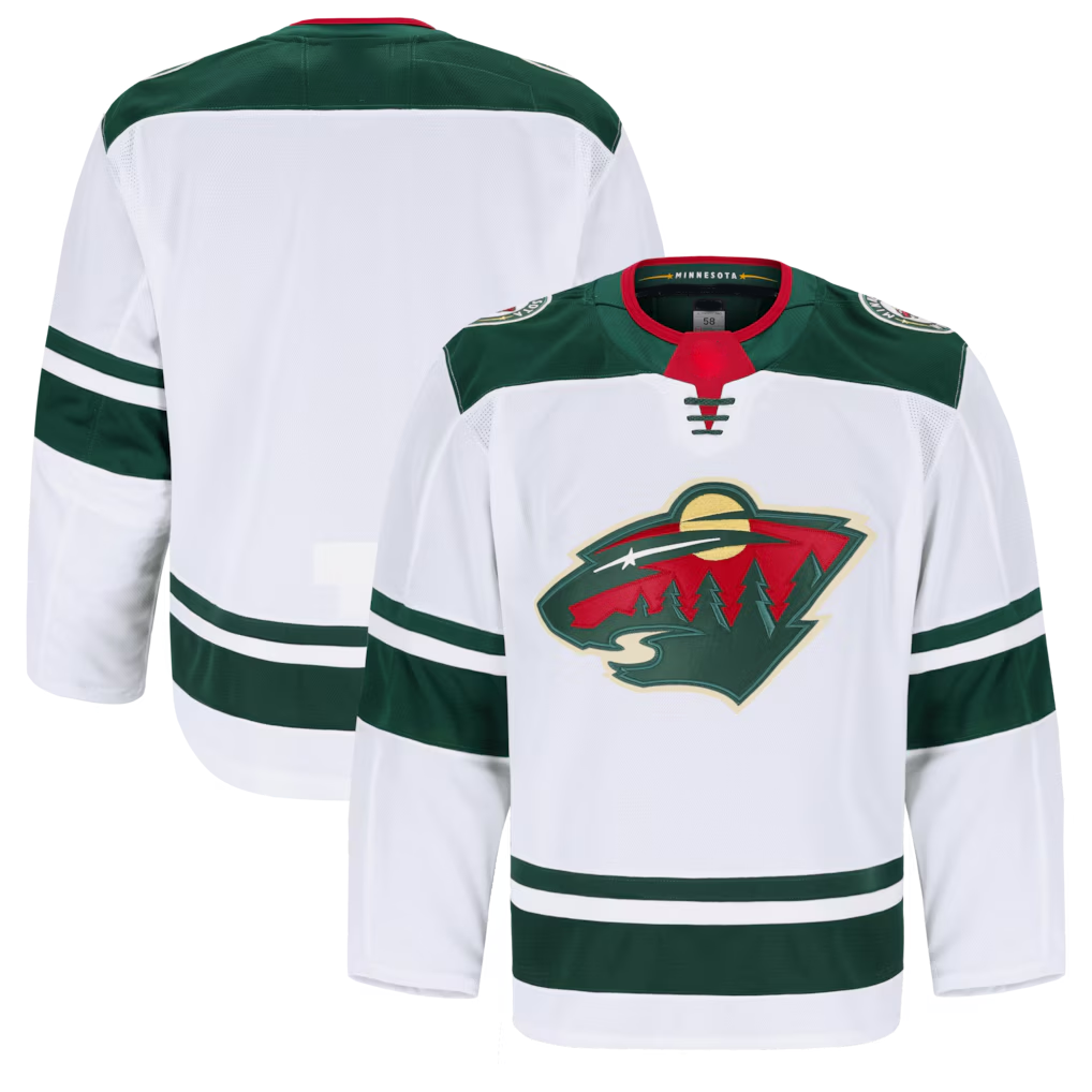 Friene M.Wild White Away Authentic Pro Jerseys