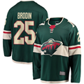 Friene M.Wild #25 Jonas Brodin Green Breakaway Jerseys