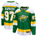 Friene M.Wild #97 Kirill Kaprizov Green 2023-24 Alternate Breakaway Jerseys