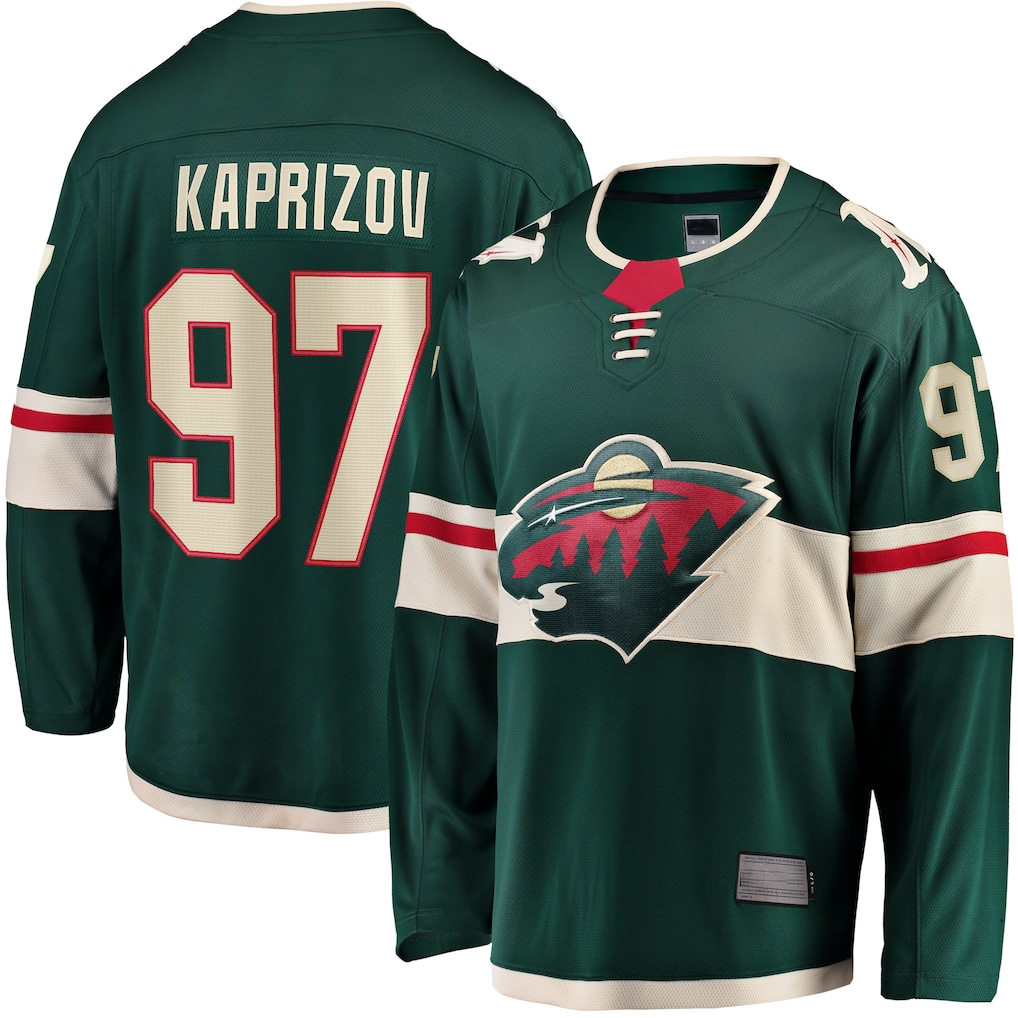 Friene M.Wild #97 Kirill Kaprizov Green Home Breakaway Replica Jerseys