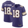 Friene MN.Vikings #18 Justin Jefferson Purple Vapor F.U.S.E. Limited Stitched Jerseys
