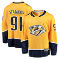 Friene N.Predators #91 Steven Stamkos Gold Home Premier Breakaway Player Jerseys