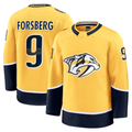 Friene N.Predators #9 Filip Forsberg Gold Home Breakaway Jerseys