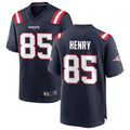 Friene NE.Patriots Game Home Jerseys - Navy - #85 Hunter Henry Player Stitched Jerseys