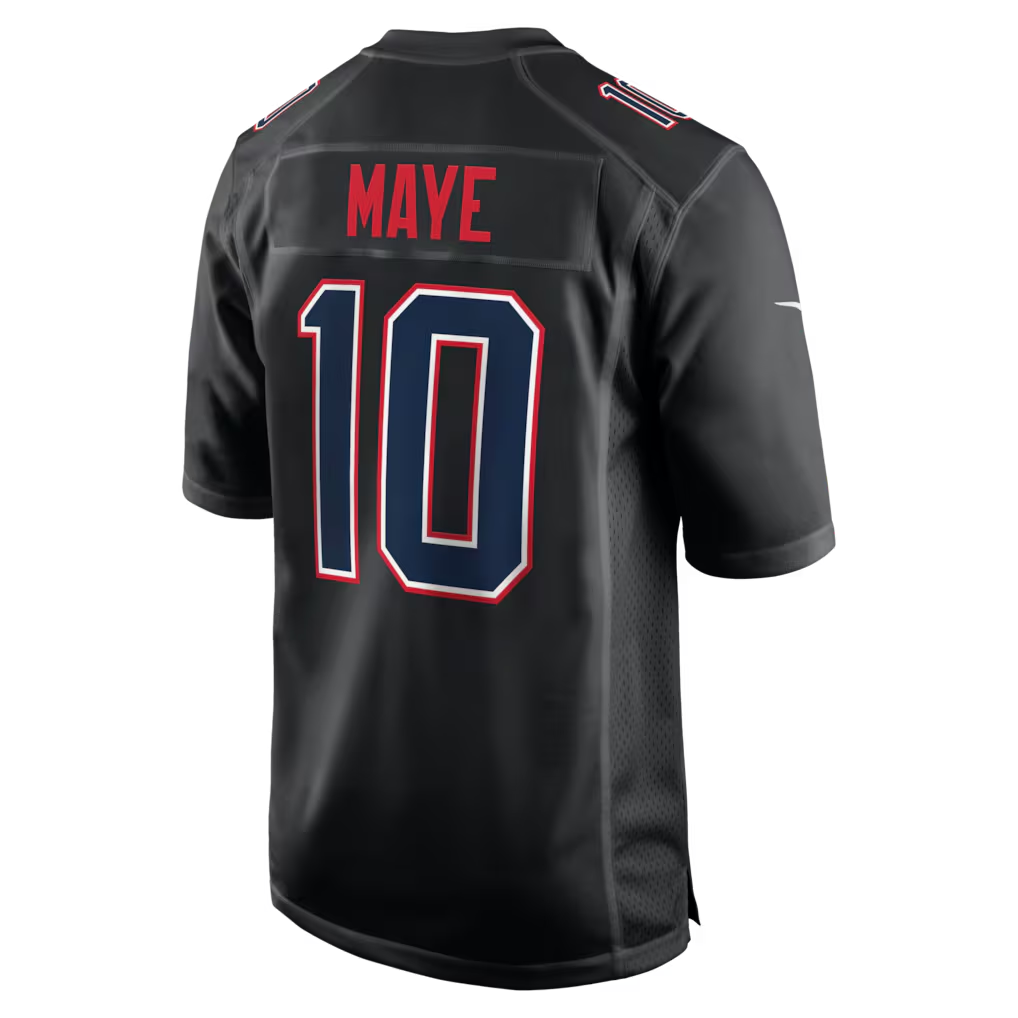 Friene NE.Patriots #10 Drake Maye Navy Vapor F.U.S.E. Limited Stitched Jerseys