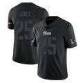 Friene NE.Patriots #25 Marcus Jones Player Black Impact LImited Home Game Stitched Jerseys