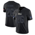 Friene NE.Patriots #26 Hassan Haskins Player Black Impact LImited Home Game Stitched Jerseys
