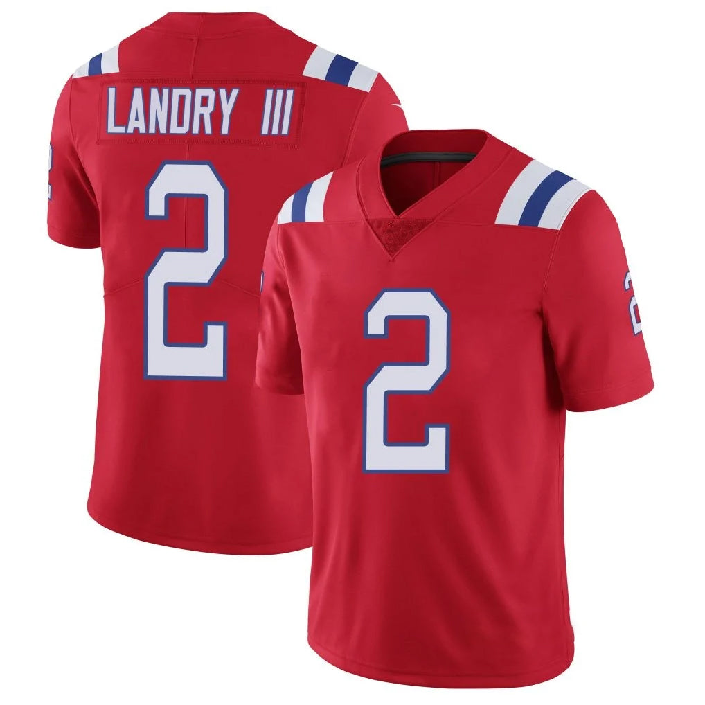 Friene NE.Patriots #2 Harold Landry III Player Red Vapor Untouchable Home Game Stitched Jerseys