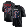 Friene NE.Patriots #32 TreVeyon Henderson Player Carbon Fashion Limited Home Game Stitched Jerseys