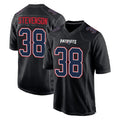 Friene NE.Patriots #38 Rhamondre Stevenson Player Carbon Fashion Limited Home Game Stitched Jerseys