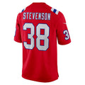 Friene NE.Patriots #38 Rhamondre Stevenson Player Red Home Game Stitched Jerseys