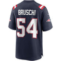 Friene NE.Patriots #54 Tedy Bruschi Navy Game Retired Player Stitched Jerseys