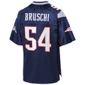 Friene NE.Patriots #54 Tedy Bruschi Player Navy Pro Line Retired Stitched Jerseys