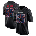 Friene NE.Patriots #55 Jared Wilson Player Carbon Fashion Limited Home Game Stitched Jerseys