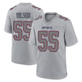 Friene NE.Patriots #55 Jared Wilson Player Gray Fashion Limited Home Game Stitched Jerseys