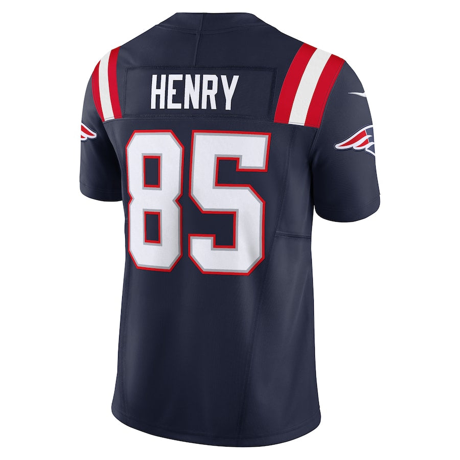 Friene NE.Patriots #85 Hunter Henry Player Navy Vapor F.U.S.E. Limited Stitched Jerseys