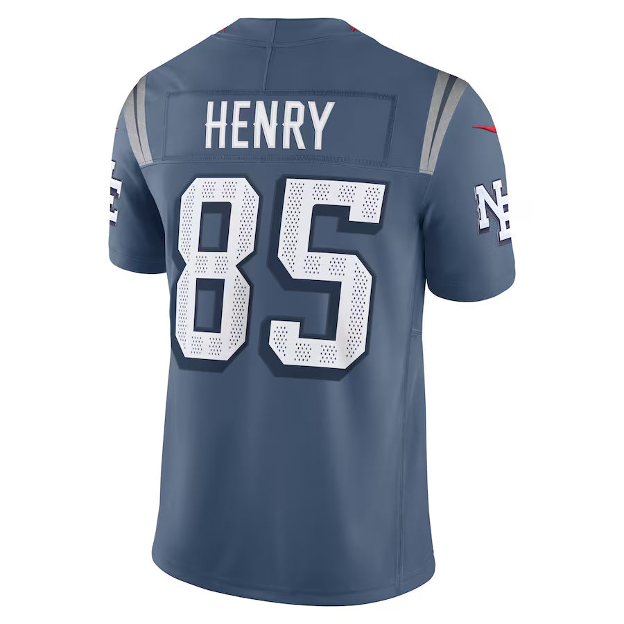 Friene NE.Patriots #85 Hunter Henry Player Storm Blue Rivalries Collection Limited Stitched Jerseys
