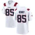 Friene NE.Patriots #85 Hunter Henry Player White Home Game Stitched Jerseys