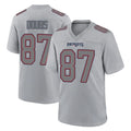 Friene NE.Patriots #87 Romeo Doubs Player Gray Fashion Limited Home Game Stitched Jerseys
