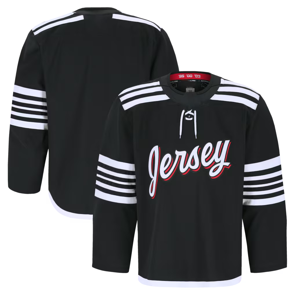 Friene NJ.Devils Black Alternate Authentic Pro Jerseys